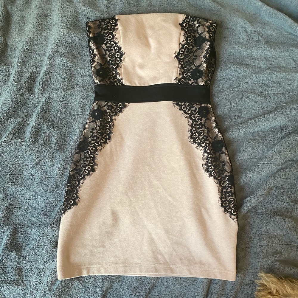 Pale Pink Lacey Dress